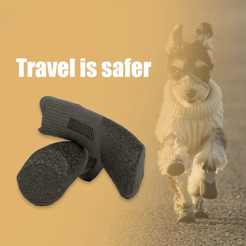All-Season Protective Dog Boots - Ultimate Paw Safety!