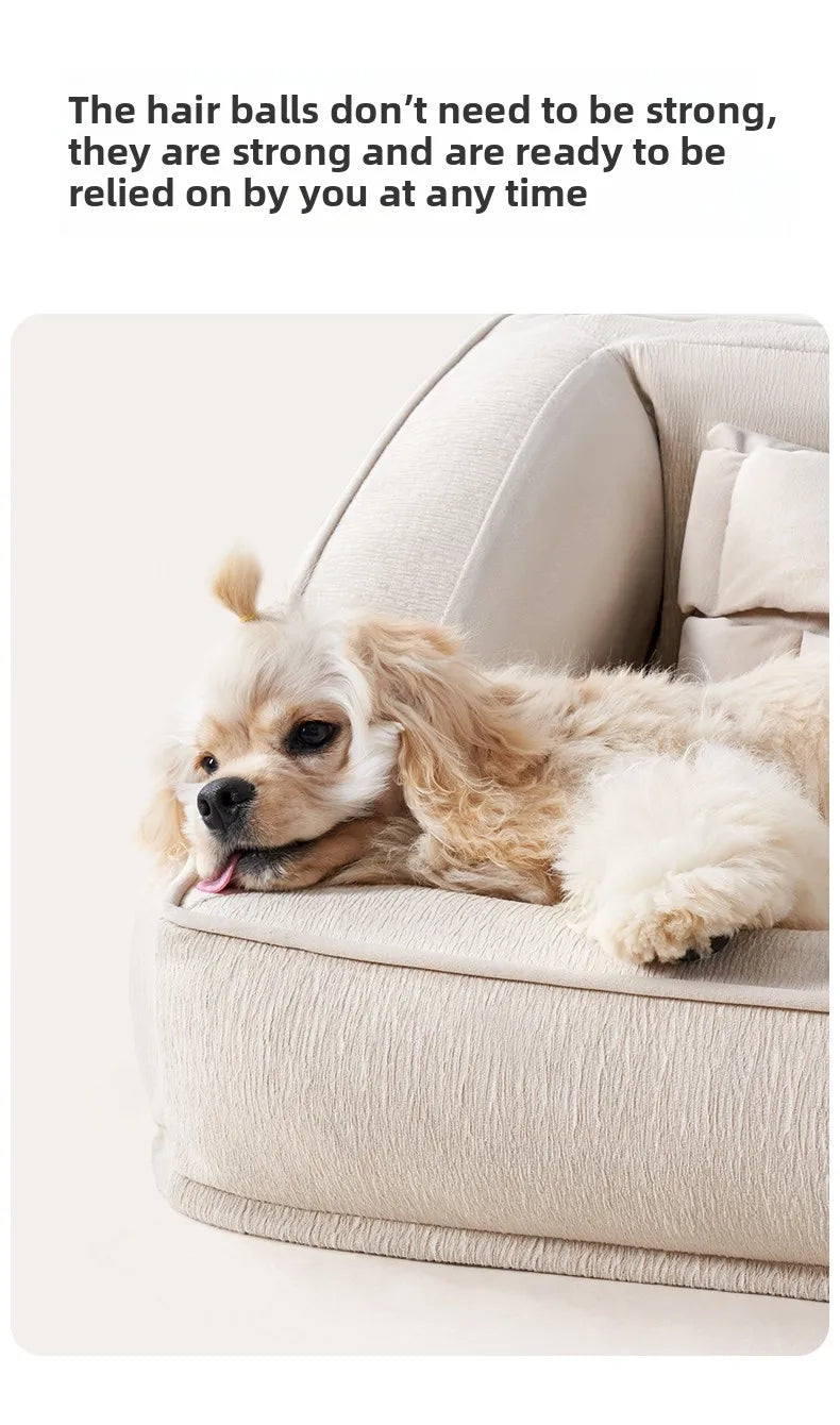 Premium All-Season Pet House: Soft Washable Bed for Small to Medium Dogs & Cats