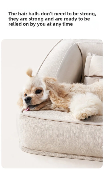 Premium All-Season Pet House: Soft Washable Bed for Small to Medium Dogs & Cats
