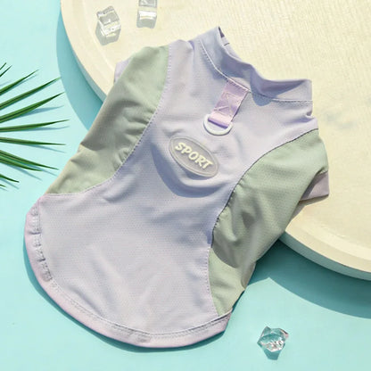 Kawaii Summer Cool Dog Vest - Breathable & Stylish Sun Protection