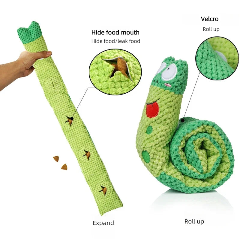 Kawaii Interactive Sounding Frog Puzzle Toy for Dogs