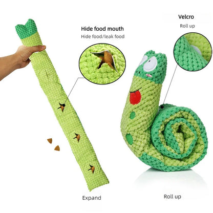 Kawaii Interactive Sounding Frog Puzzle Toy for Dogs