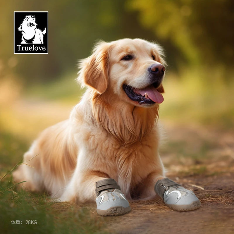 Truelove Breathable Dog Boots - Soft & Protective Outdoor Shoes