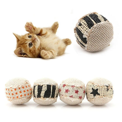 Mystery Paw Interactive Cat Ball Toy - Fun & Exercise for Your Feline!