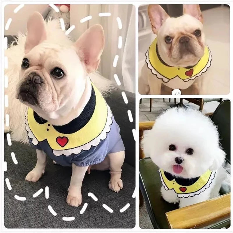 Mystery Paw Pet Bib - Stylish & Functional for Cats and Dogs