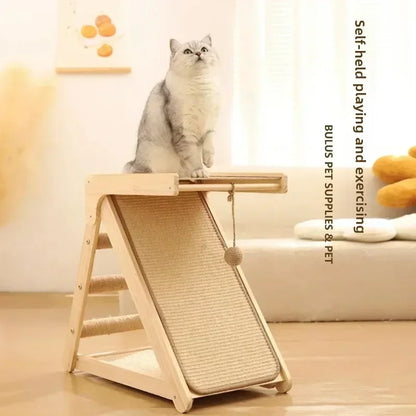 Mystery Paw Deluxe Cat Climbing Tree with Scratcher