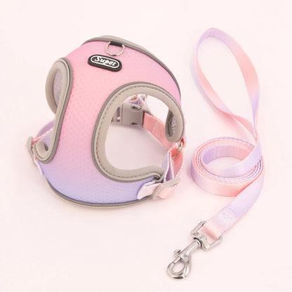Reflective Adjustable Step-In Harness for Small Dogs & Cats - Supet