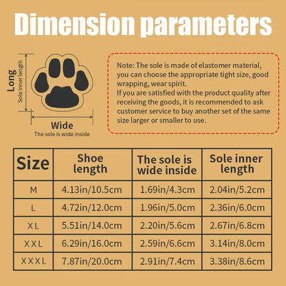 All-Season Protective Dog Boots - Ultimate Paw Safety!