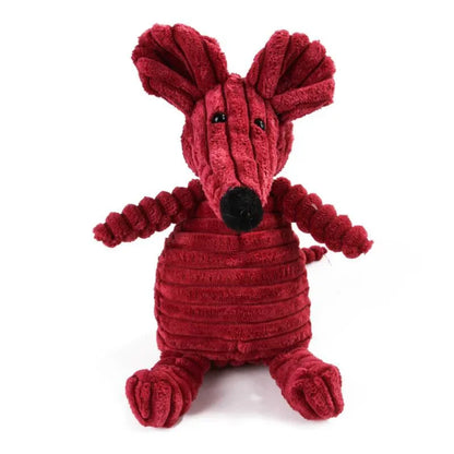 Mystery Paw Animal Squeaky Plush Toys for Dogs - Interactive & Durable Fun
