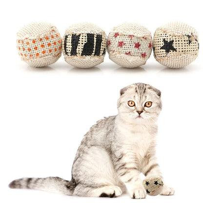 Mystery Paw Interactive Cat Ball Toy - Fun & Exercise for Your Feline!