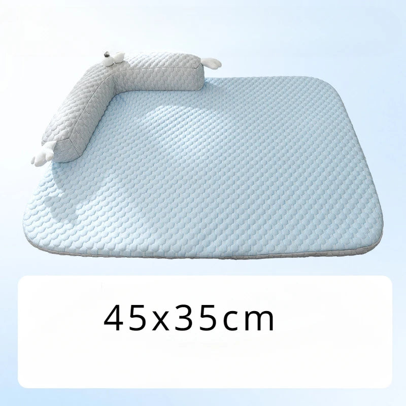 Mystery Paw Orthopedic Plush Dog Bed for Cozy Sleep