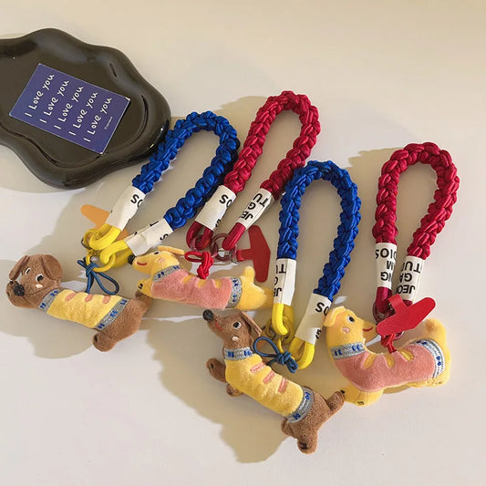 Adorable Dachshund Lanyard - Universal Mobile Phone Accessory