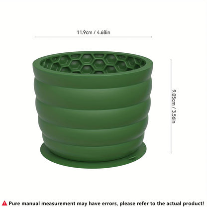 Silicone Slow Feeder Dog Bowl - Anti-Slip Design for Healthy Digestion