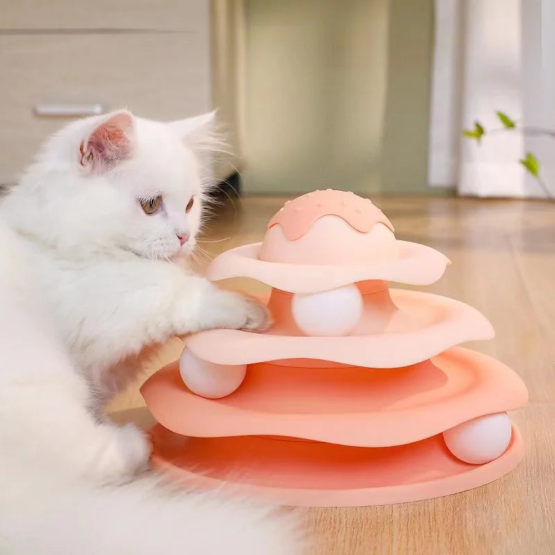 Mystery Paw Cat Adventure Tower & Tunnel