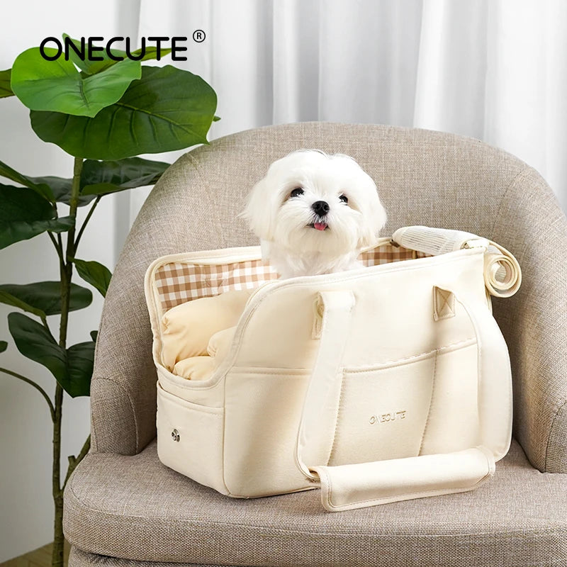 Mystery Paw Breathable Dog Carrier Bag - Travel in Style!