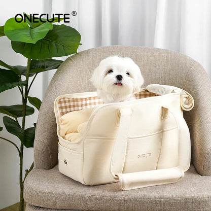 Mystery Paw Breathable Dog Carrier Bag - Travel in Style!