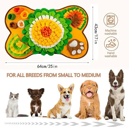 Mystery Paw Snuffle Mat: Slow Feeder & Enrichment for Dogs
