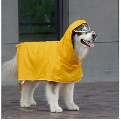 Mystery Paw Waterproof Dog Raincoat - Perfect for Any Adventure!