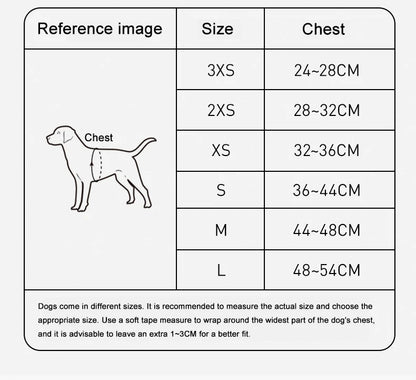 Mystery Paw Reflective Air Mesh Harness for Small & Medium Pets