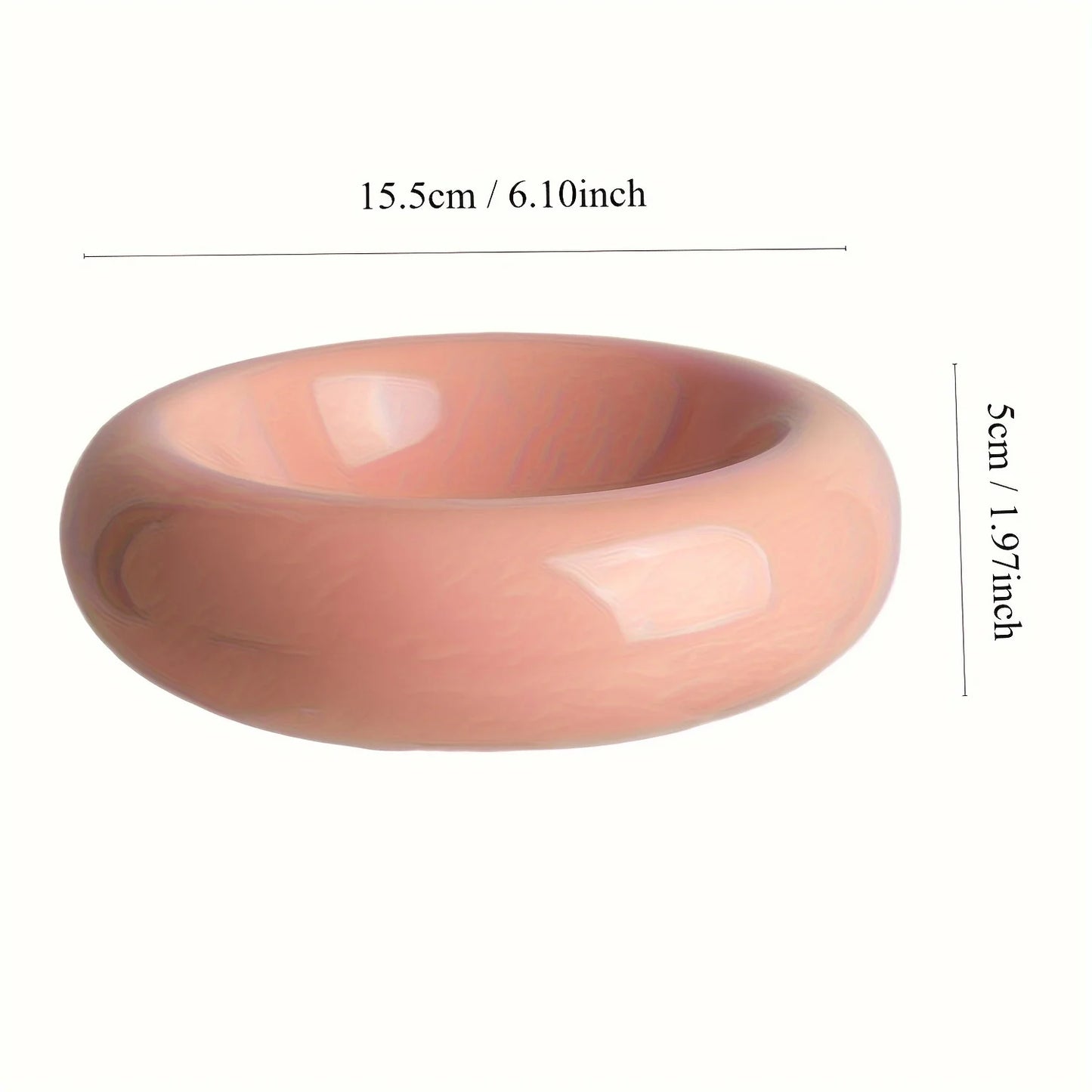 Mystery Paw Ceramic Donut Cat Bowl - Anti-Slip & Stylish