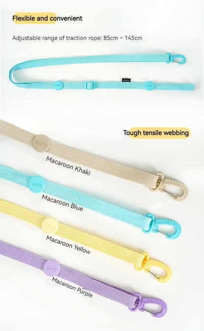 Mystery Paw Reflective H Shape Harness & Leash Set for Puppies & Cats