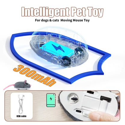 Mystery Paw Electric Interactive Mouse Cat Toy