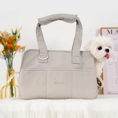 Mystery Paw Breathable Dog Carrier Bag - Travel in Style!