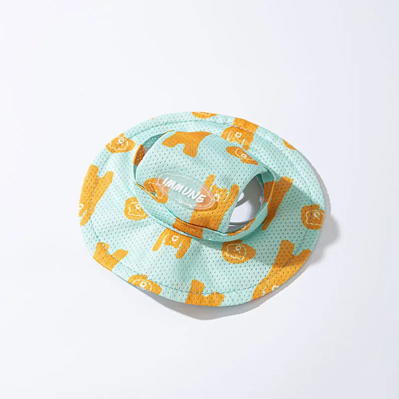 Mystery Paw Summer Dog Vest and Hat Set