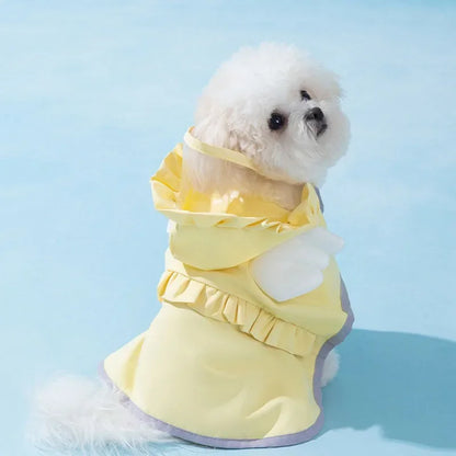 Angel Raincoat for Small Dogs - Waterproof & Stylish