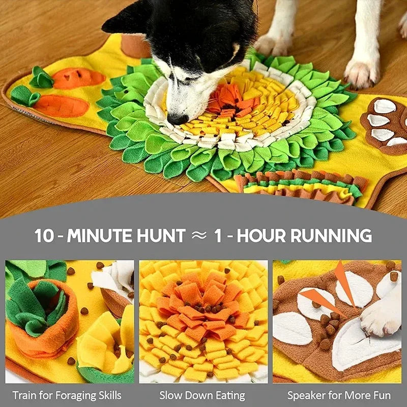 Mystery Paw Snuffle Mat: Slow Feeder & Enrichment for Dogs