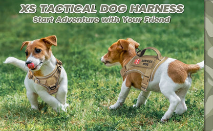 Tactical Reflective No-Pull Puppy Vest Harness - Mystery Paw