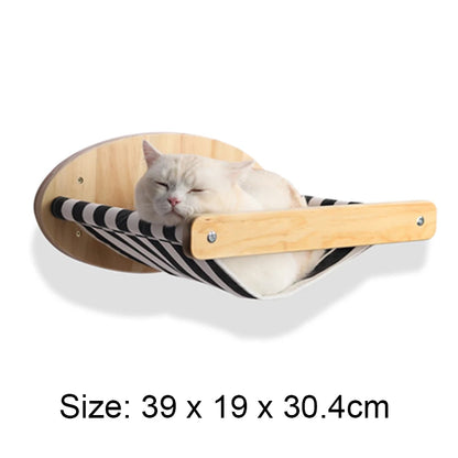 Mystery Paw Wall-Mounted Cat Playground: Climb, Scratch, Lounge!