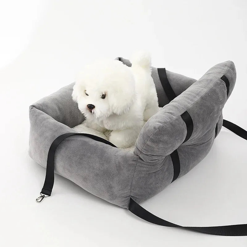 Mystery Paw Dog Car Bed – Travel Comfort & Security for Your Pup