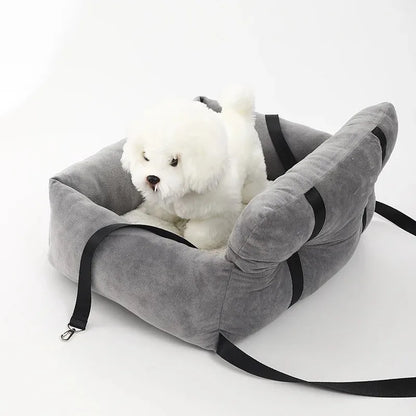 Mystery Paw Dog Car Bed – Travel Comfort & Security for Your Pup
