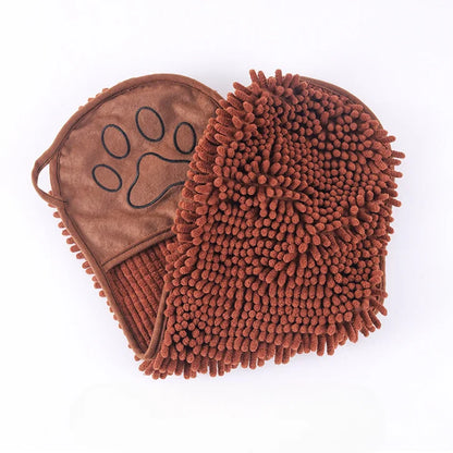 Quick-Dry Dog Bath Robe Towel - Soft & Absorbent Pet Cleaning Essential