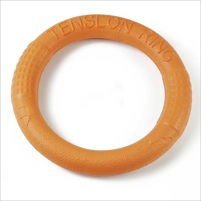 Mystery Paw Indestructible Dog Flying Disc - Ultimate Fetch Fun!
