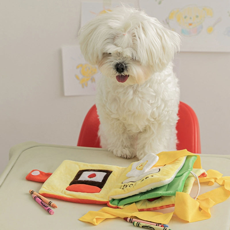 Mystery Paw Snuffle Treat Dispensing Plush Toy for Dogs