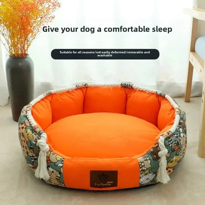 Mystery Paw's Cozy Kitten & Puppy Bed - Breathable Comfort