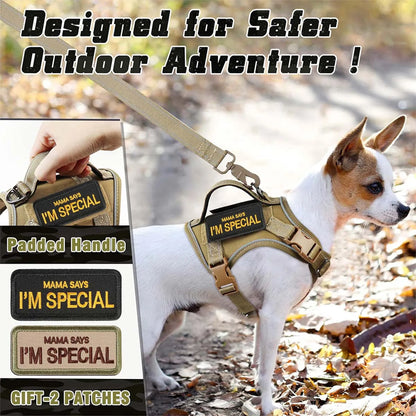 Tactical Reflective No-Pull Puppy Vest Harness - Mystery Paw
