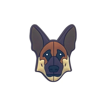 Charming Dog Shoe Charms for Labrador, Shepherd, and More!