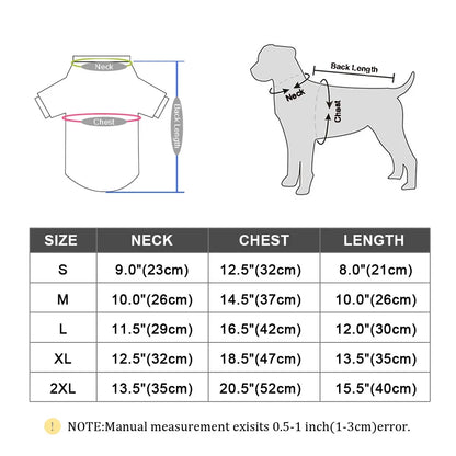 Mystery Paw Spring & Summer Dog Denim Vest with Leash Ring