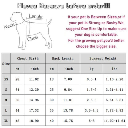 Mystery Paw Summer Cooling Vest for Dogs - Stylish Puppy Suspenders