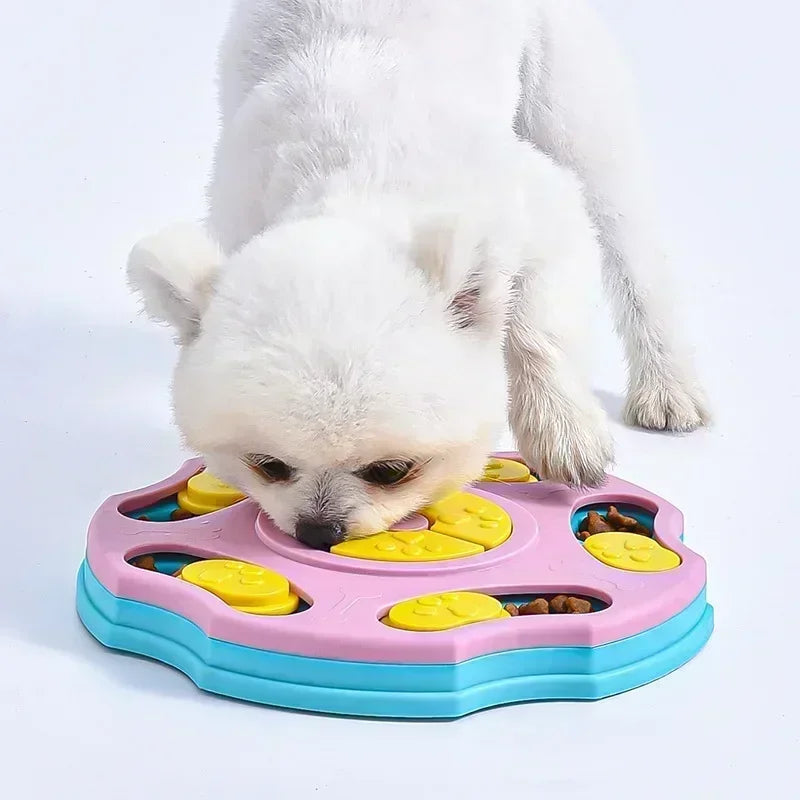 Interactive Dog Puzzle Feeder - Enrich Mealtime Fun!