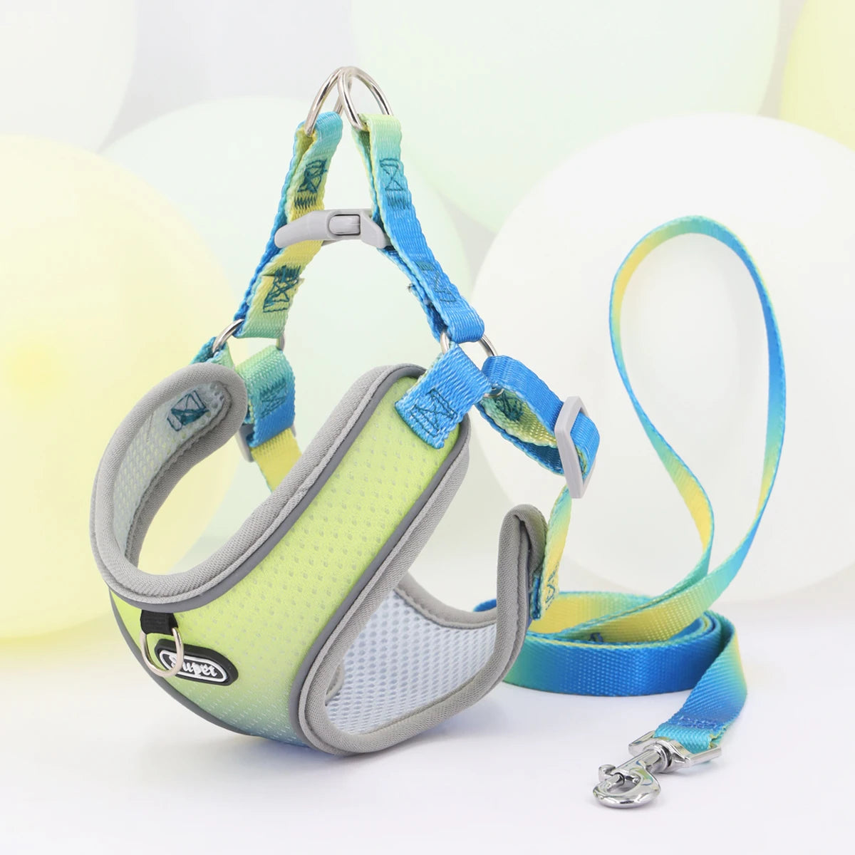 Reflective Adjustable Step-In Harness for Small Dogs & Cats - Supet