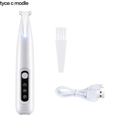 Mystery Paw LED Dog Paw Trimmer - Waterproof & Rechargeable Grooming Clippers