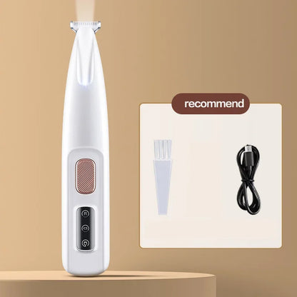 Mystery Paw LED Dog Paw Trimmer - Waterproof & Rechargeable Grooming Clippers