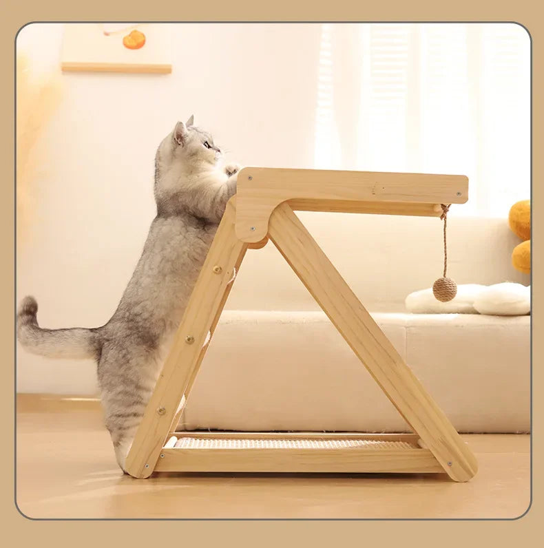Mystery Paw Deluxe Cat Climbing Tree with Scratcher