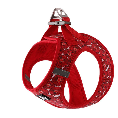 Mystery Paw Reflective Air Mesh Harness for Small & Medium Pets