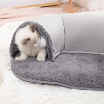 Mystery Paw Ellipses Cat Tunnel Interactive Play Toy & Bed