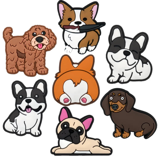 Adorable Dog-Themed Shoe Charms for Pet Lovers
